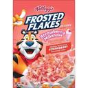 Kelloggs Strawberry Milkshake Crunchy Corn Frosted Flakes Cereal, 11.6 Ounce -- 12 per case
