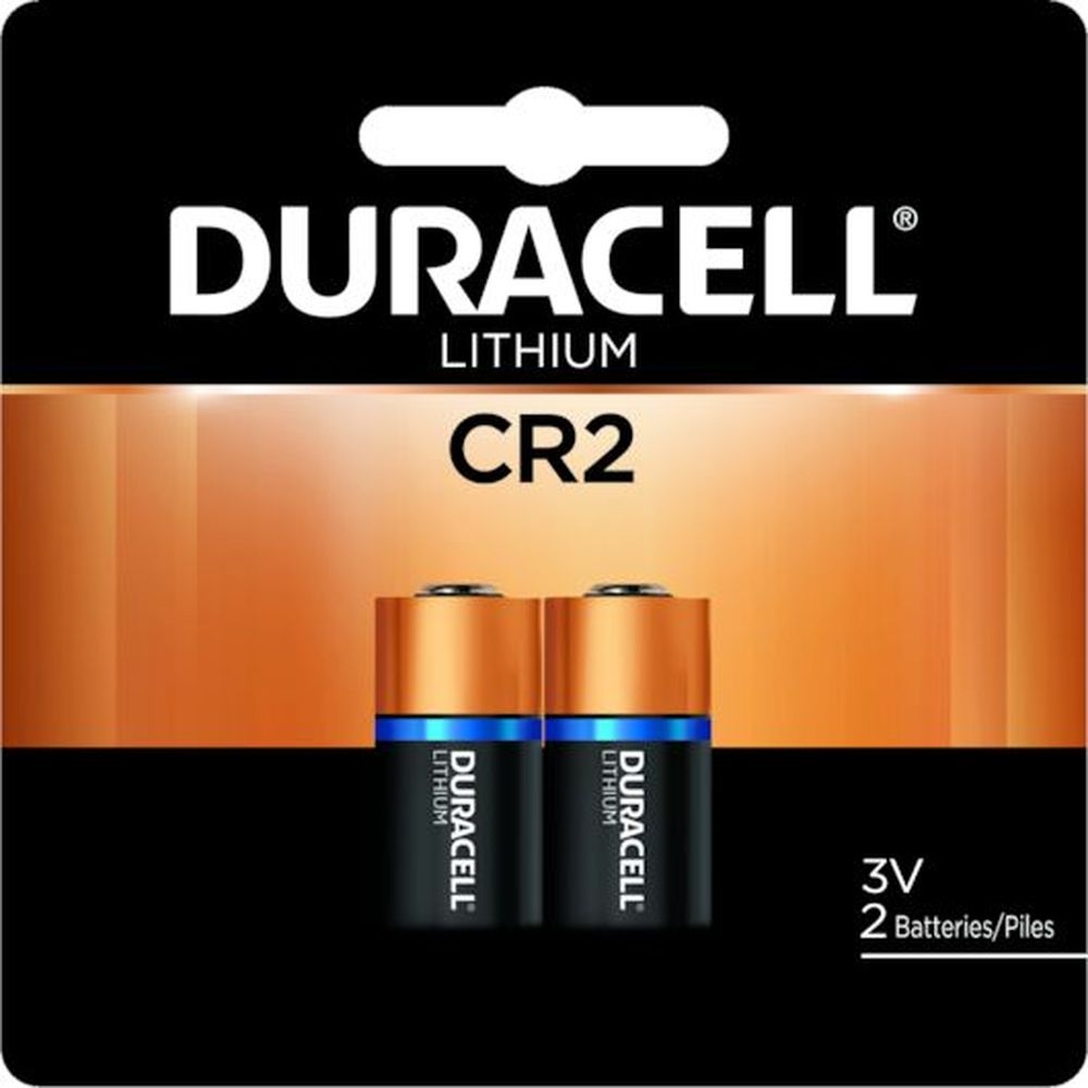 Duracell CR2 Lithium Manganese Dioxide Specialty Battery, 2 count -- 36 per case