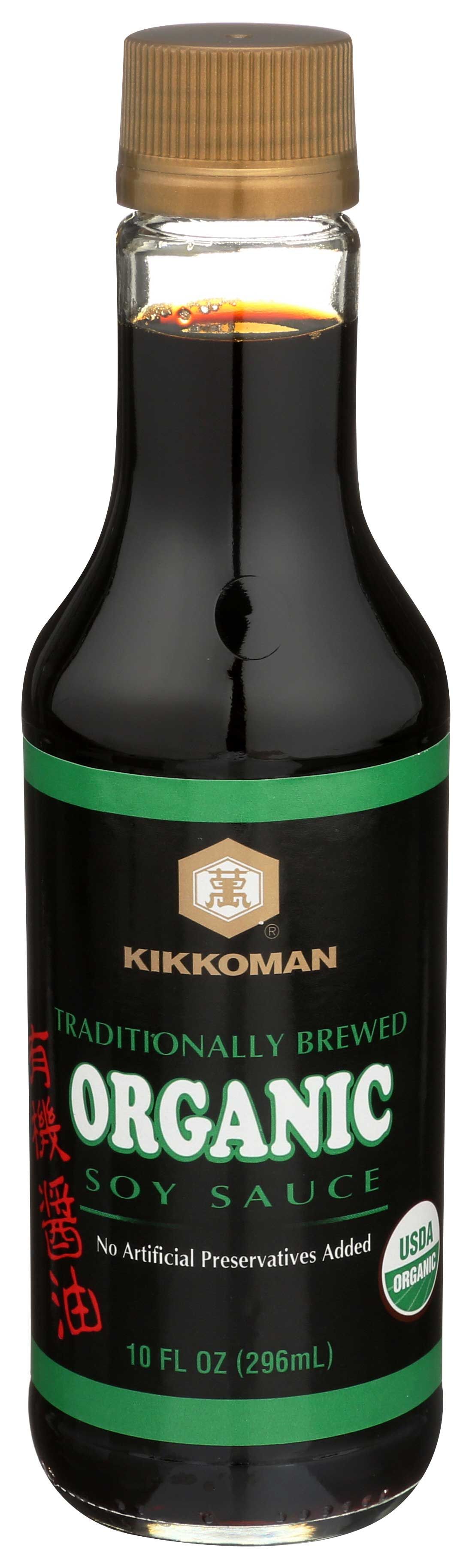 Kikkoman Organic Soy Sauce, 10 Ounce -- 6 Per Case