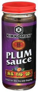 Kikkoman Plum Sauce - 9.2 ounce each -- 12 per case.