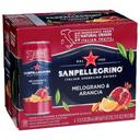 Sanpellegrino Orange and Pomegranate Sparkling Beverage, 11.15 Fluid Ounce -- 24 per case