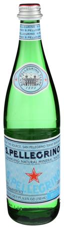 S.Pellegrino Natural Sparkling Water, 750 ml -- 12 per case