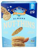 Blue Diamond Growers Nut Thins Hint of Sea Salt Flavor Nut and Rice Cracker, 4.25 Ounce -- 12 per case.