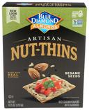 Artisan Nut Thins Sesame Seeds Cracker, 4.25 Ounce -- 12 per case.