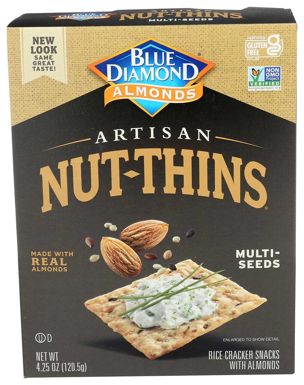 Artisan Nut Thins Multi Seeds Cracker, 4.25 Ounce -- 12 per case.