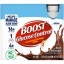 Boost Glucose Control Rich Chocolate Nutritional Drink, 8 Fluid Ounce - 6 per pack -- 4 packs per case.