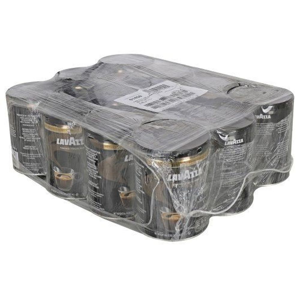 Lavazza Caffe Espresso Ground Coffee, 8 Ounce Tin -- 12 per case