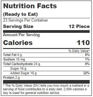 Haribo Goldbears Confectionery Sour Gummy Bears, 25.6 Ounce -- 4 per case