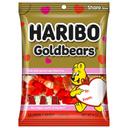 Haribo Gold Bears Confectionery Valentines Gummi Candy, 4 Ounce -- 12 per case