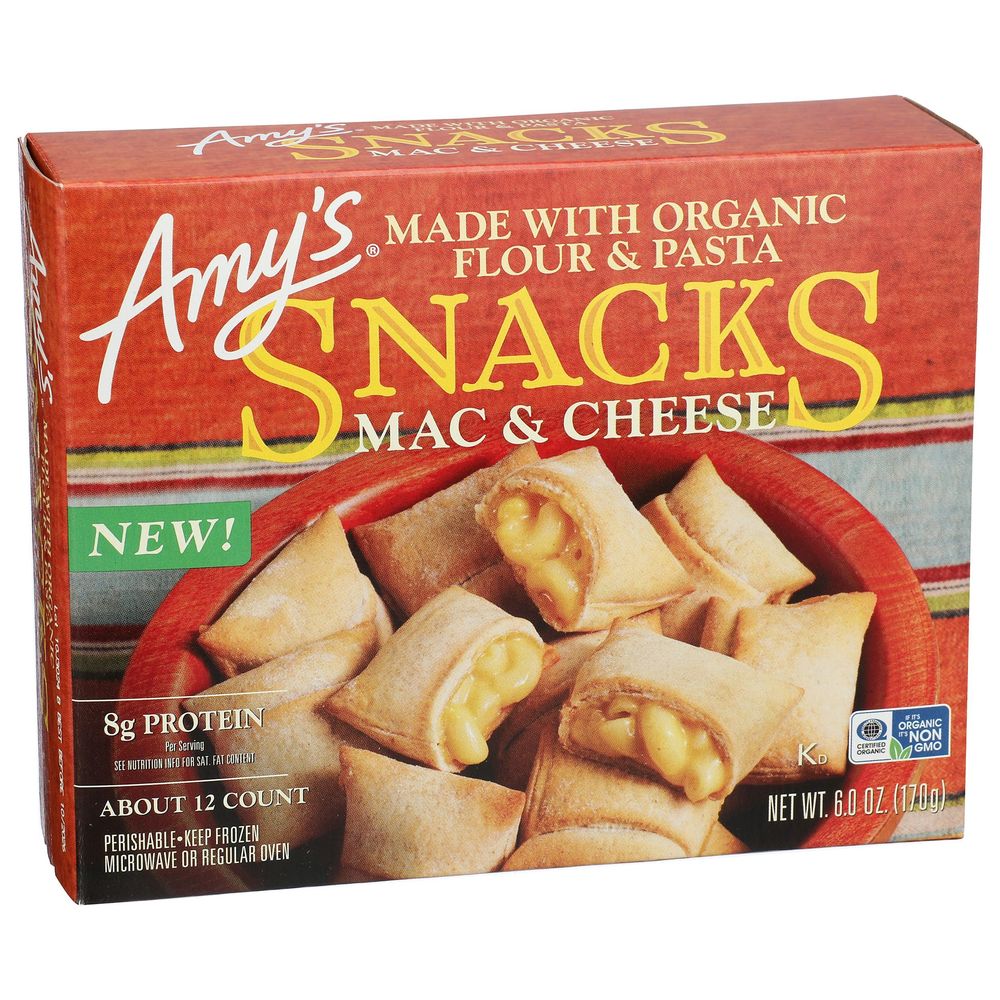 Amys Organic Mac and Cheese Snacks, 6 Ounce -- 12 per case