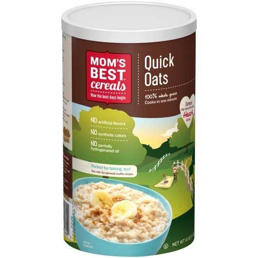 Malt-o-meal Moms Best Quick Oats, 16 Ounce -- 12 Per Case