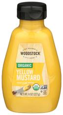 Woodstock Farms Organic Yellow Mustard, 8 Ounce -- 12 per case.