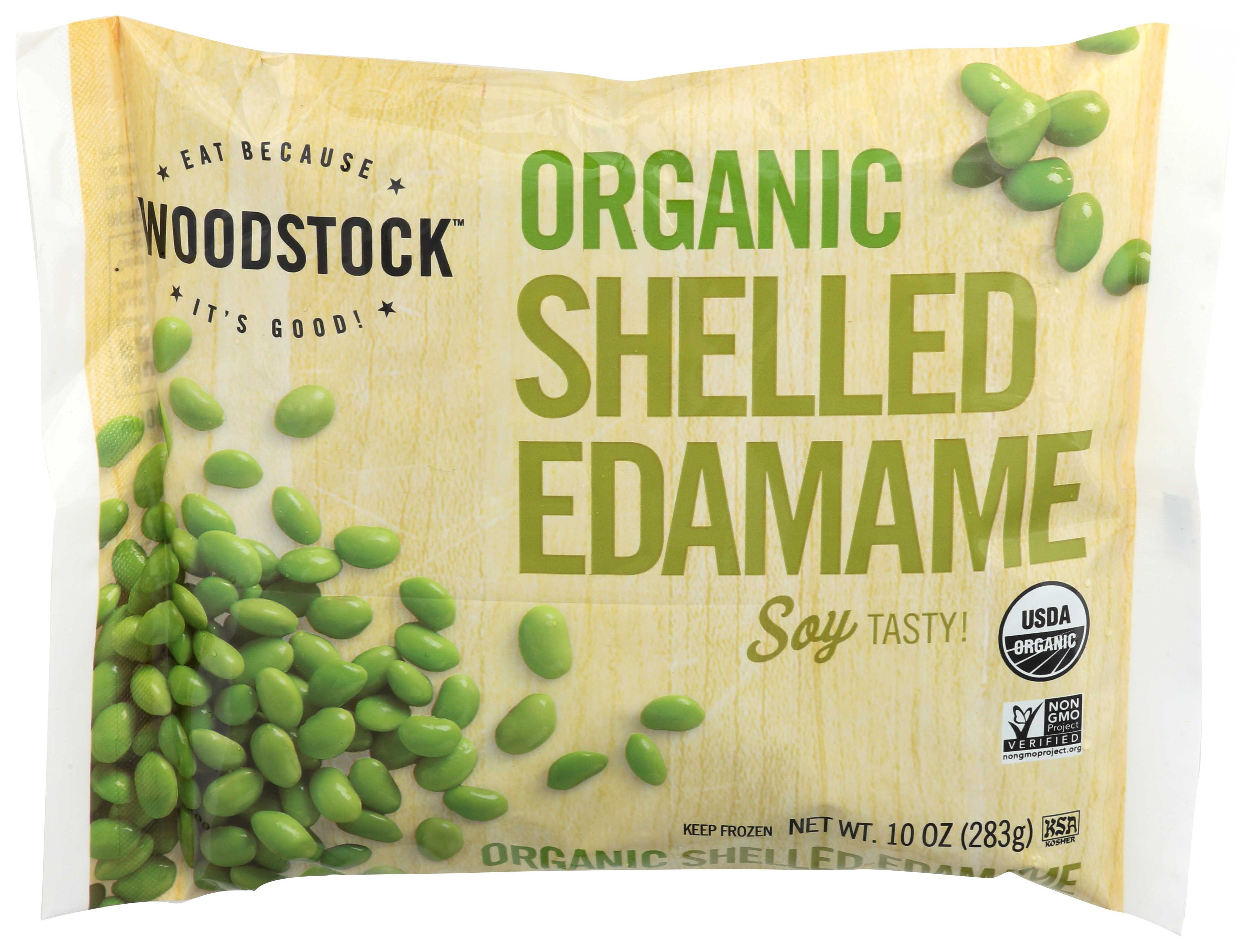 Woodstock Farms Organic Shelled Edamame, 10 Ounce -- 12 Per Case
