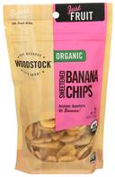 Woodstock Farms Organic Banana Chips, 6 Ounce -- 8 per case.