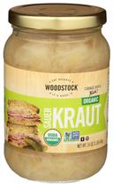 Woodstock Farms Organic Sauerkraut, 16 Ounce -- 12 per case.