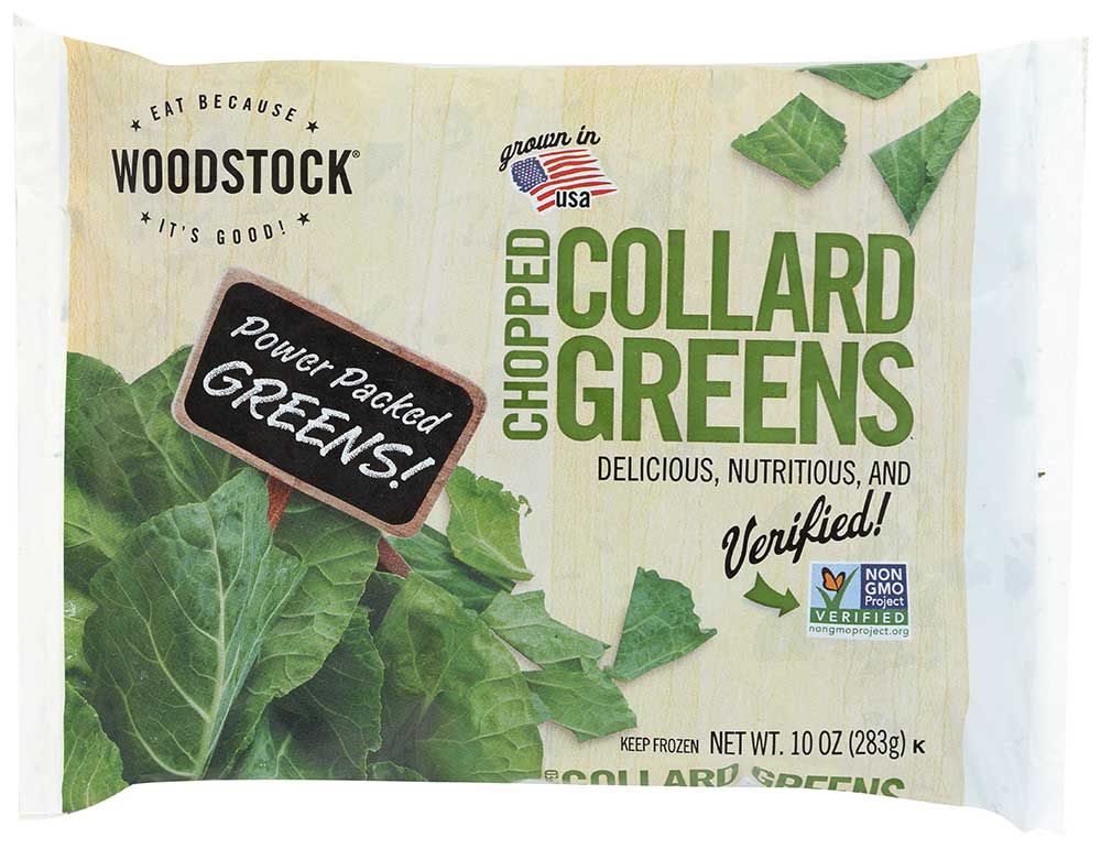 Woodstock Farms Chopped Collard Greens, 10 Ounce -- 12 Per Case