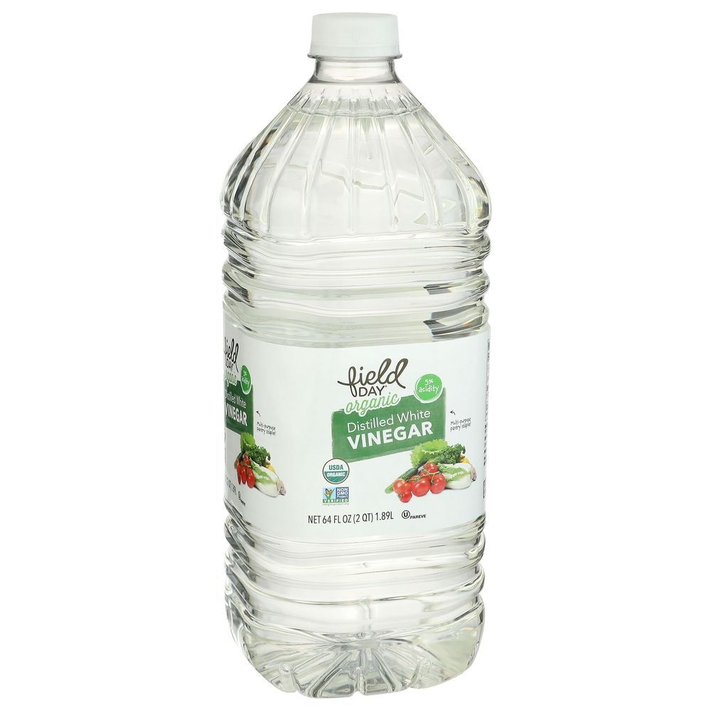 Field Day Organic Distilled White Vinegar, 64 Fluid Ounce -- 6 per case