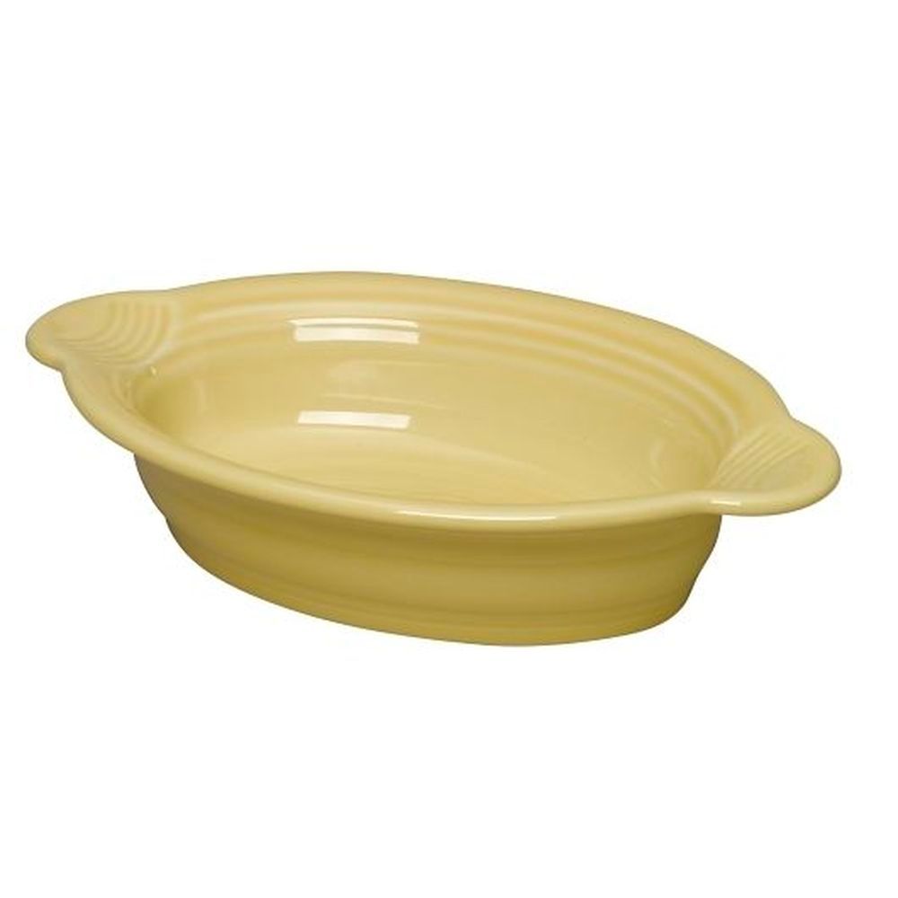 Fiesta 13 Ounce Sunflower Oval Casserole, 4 Count