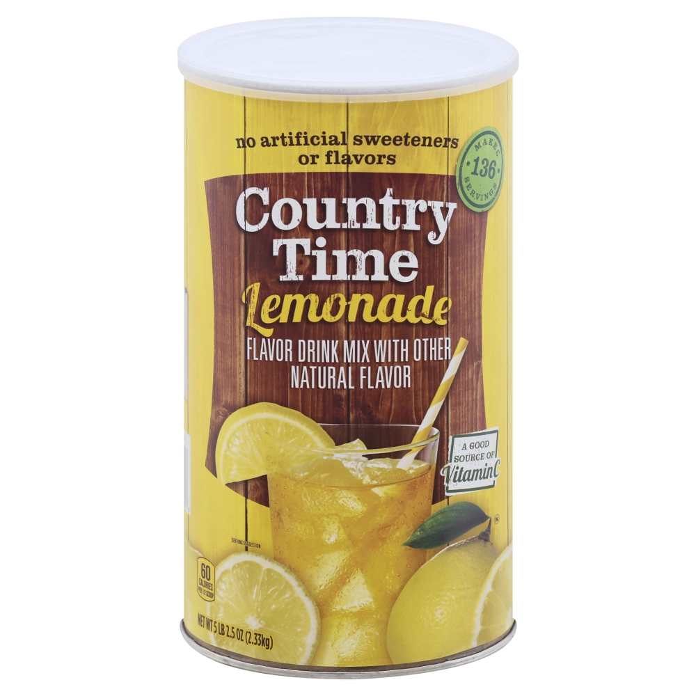 Kraft Country Time Lemonade Beverage, 5.156 Pound -- 6 per case.