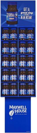 Maxwell House Instant Coffee - Shipper, 8 Ounce -- 36 per case.