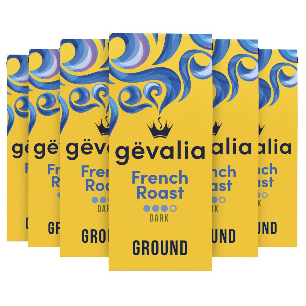 Gevalia French Roast Roast And Ground Coffee, 12 Ounce -- 6 Per Case