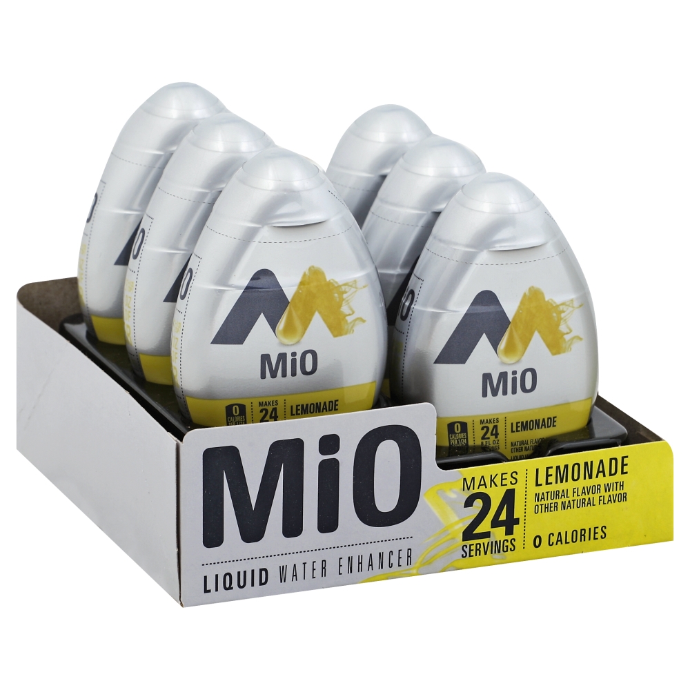Mio Lemonade Liquid Water Enhancer, 1.62 Fluid Ounce -- 12 per case.