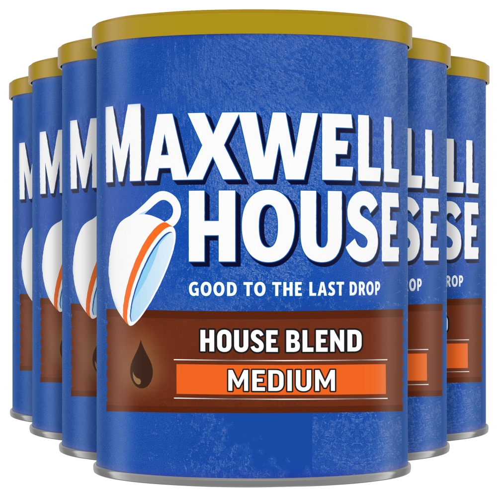 Maxwell House Coffee House Blend Coffee, 10.5 Ounce -- 6 per case.
