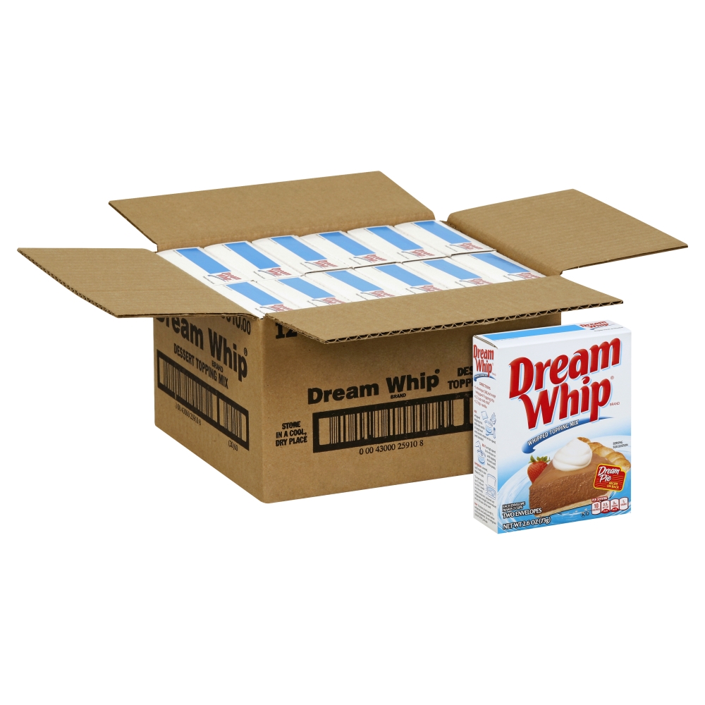 Dream Whip Topping 12 Per Case, 2.6 Ounce Each