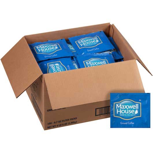 Maxwell House Ground Coffee, 0.7 Ounce -- 100 Per Case