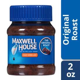 Maxwell House Instant Coffee, 2 Ounce -- 12 Per Case