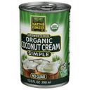 Native Forest Organic Simple No Sugar Unsweetened Coconut Cream, 13.5 Fluid Ounce -- 12 per case