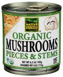 Edward and Sons Organic Mushroom Piece and Stem, 7 Ounce -- 12 per case.
