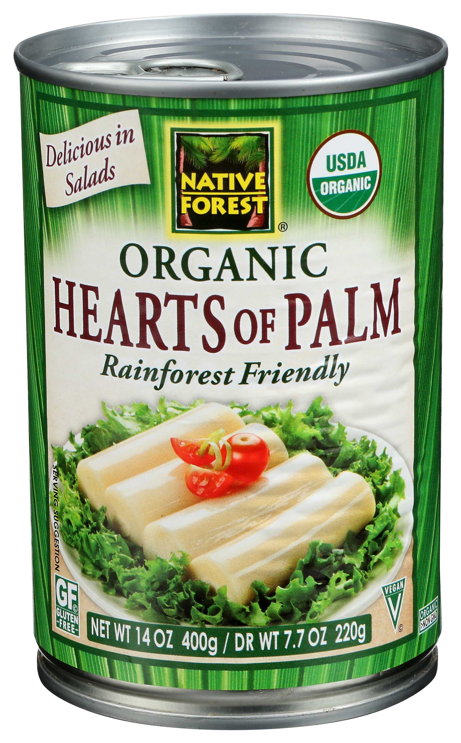 Native Forest Organic Hearts of Palm, 14 Ounce -- 12 per case.
