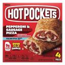 Hot Pocket Italian Style Pepperoni and Sausage Pizza, 17 Ounce -- 4 per case