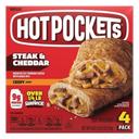 Hot Pocket Steak and Cheddar Crispy Crust Sandwich, 18 Ounce -- 4 per case