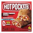 Hot Pocket Italian Style Seasoned Crust Four Cheese Pizza Sandwich, 17 Ounce -- 4 per case