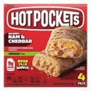 Hot Pocket Hickory Ham and Cheddar Croissant Crust Sandwich, 18 Ounce -- 4 per case