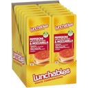 Lunchables Pepperoni and Mozzarella Cheese with Crackers Snack Kit, 1.3 Ounce -- 12 per case