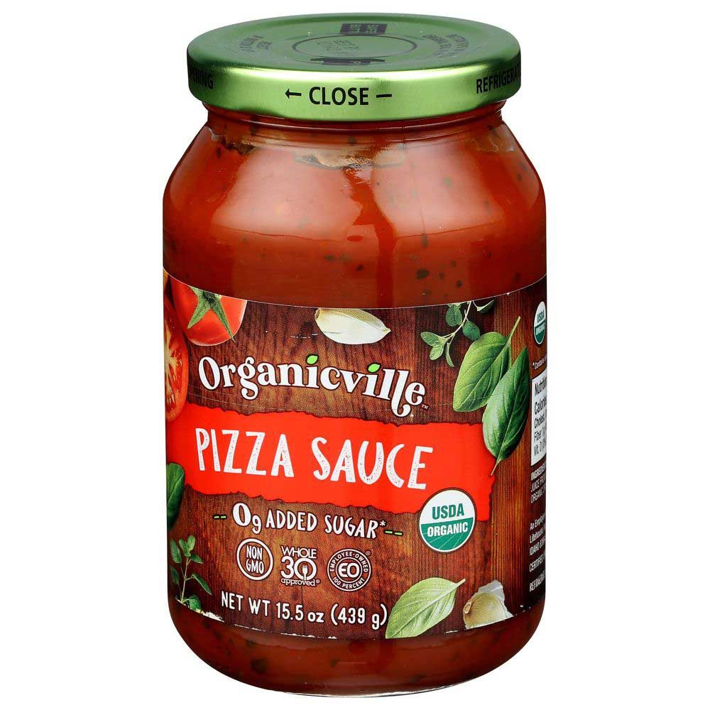 Organicville Organic Gluten Free Pizza Sauce, 15.5 Ounce -- 6 Per Case