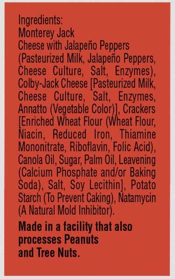 Sargento Balanced Breaks Single Pepper Jack and Colby Jack Cheese with Mini Ritz Crackers, 1.5 Ounce -- 12 per case