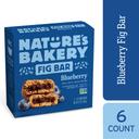 Natures Bakery Blueberry Stone Ground Whole Wheat Fig Bar, 12 Ounce -- 6 per case