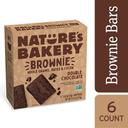 Natures Bakery Double Chocolate Brownie, 1.59 Ounce -- 36 per case