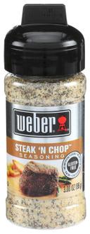 Weber Steak N Chop Seasoning, 3 Ounce -- 6 per case