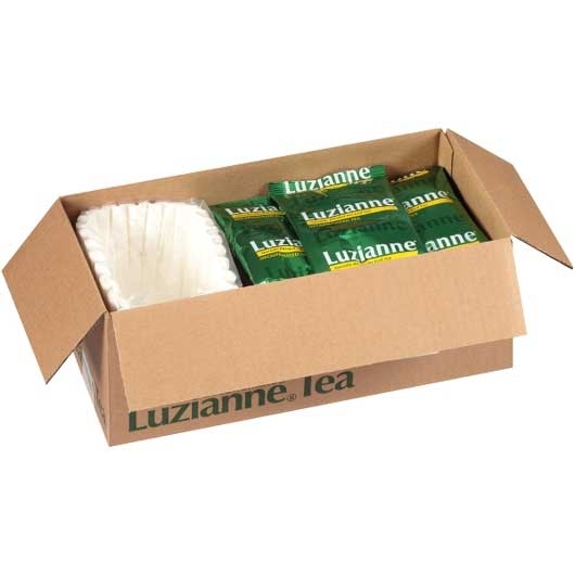 Luzianne Fresh Brewed Decaf Iced Tea , 4 Ounce -- 16 per case.