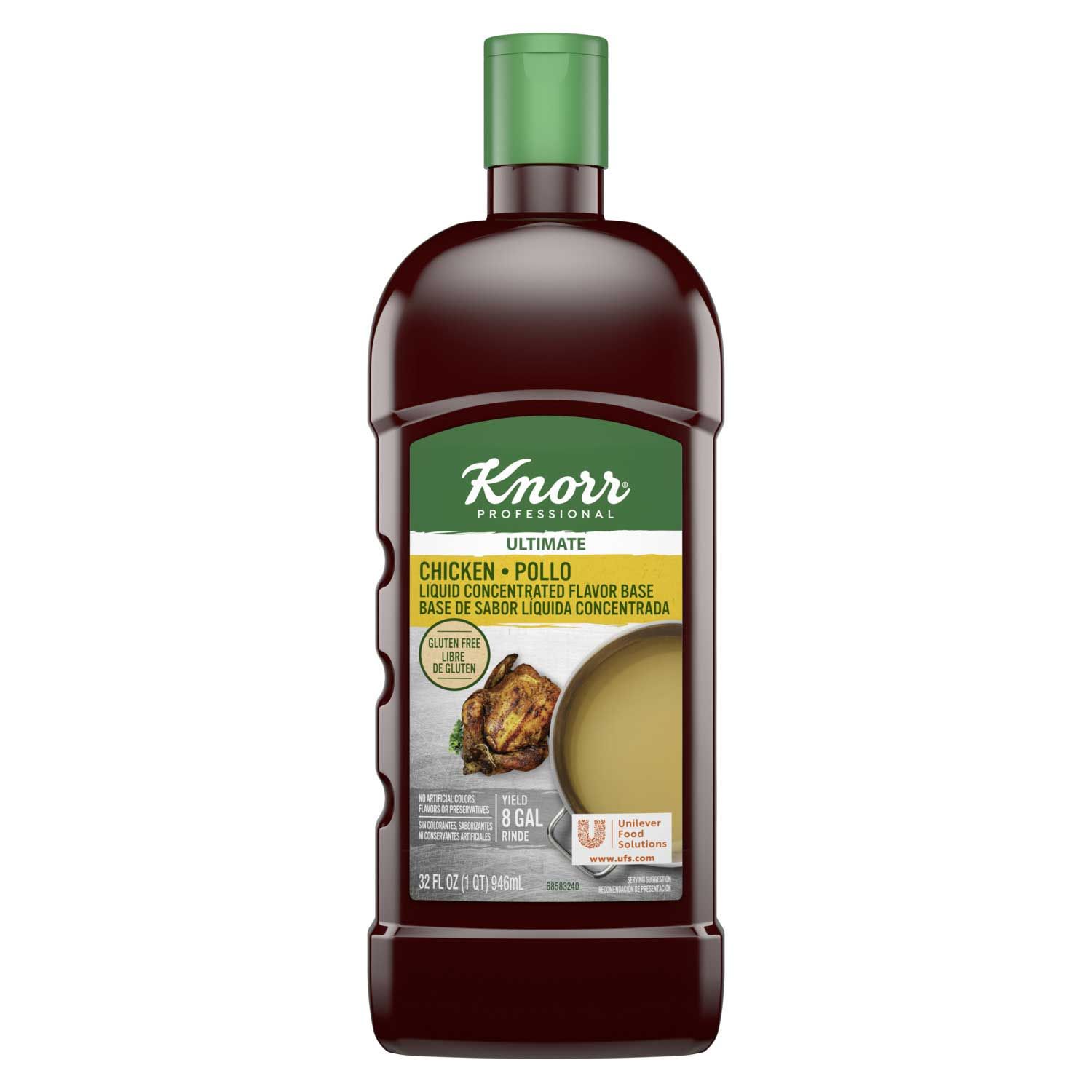 Knorr Professional Ultimate Chicken Liquid Concentrated Stock Base, 32 Ounce -- 1 Each