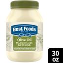 Best Foods Olive Oil Mayonnaise Dressing, 30 Fluid Ounce -- 12 per case