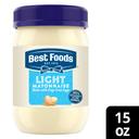 Best Foods Light Mayonnaise, 15 Ounce -- 12 per case