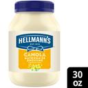 Hellmanns Canola Mayonnaise Dressing, 30 Fluid Ounce -- 12 per case