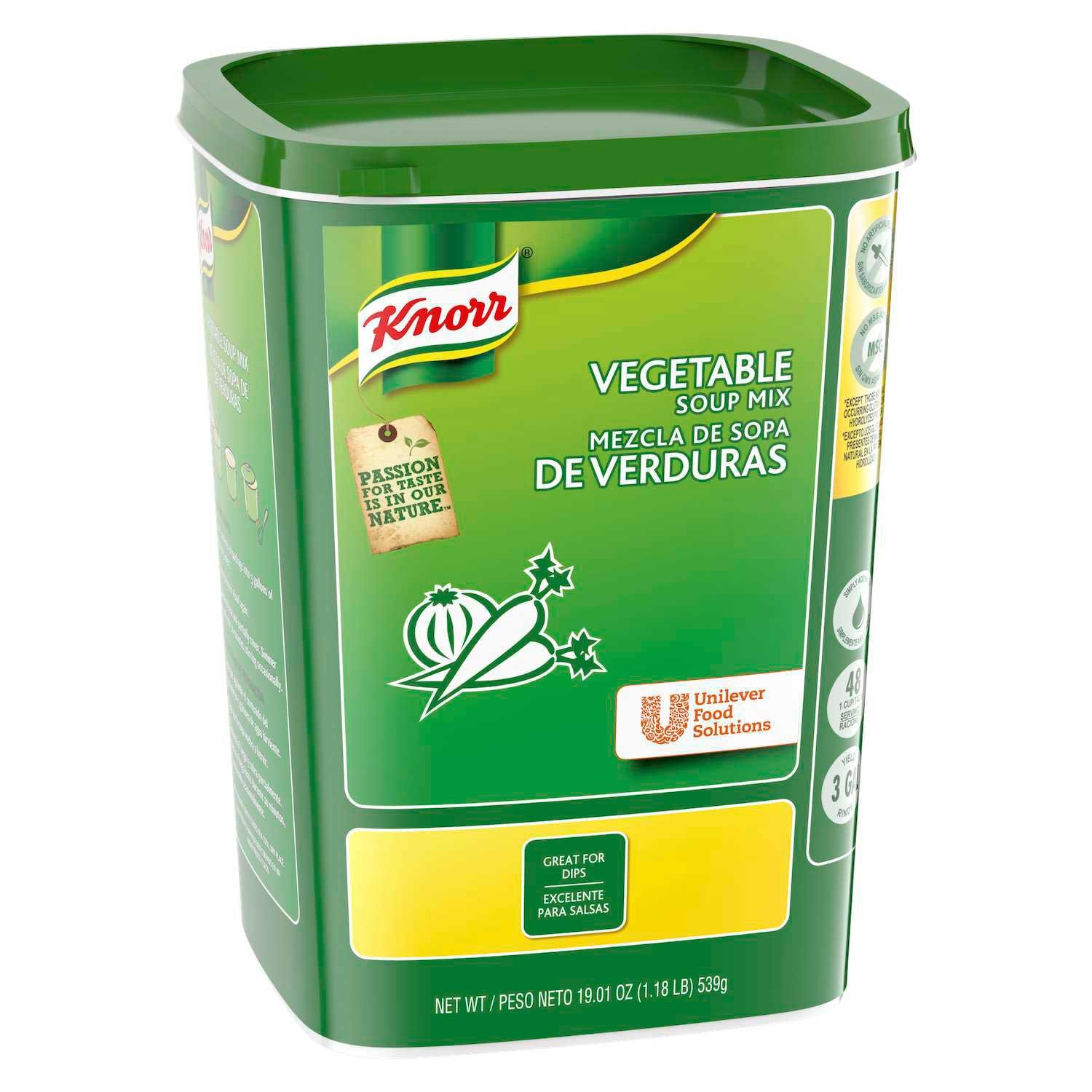 Single Knorr Professional Soup Mix Vegetable, 19.01 Ounce