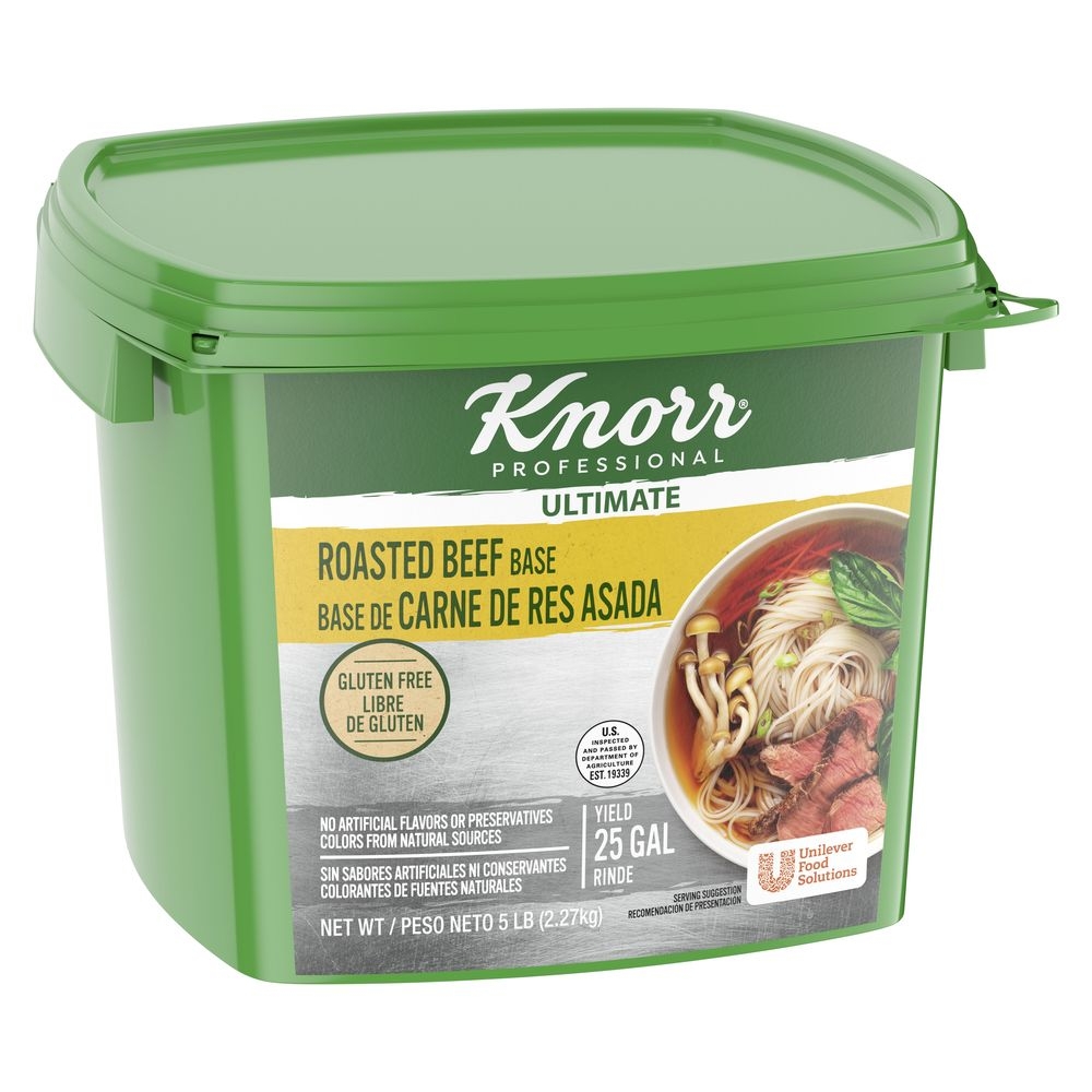 Single Knorr Professional Ultimate Roasted Beef Stock Base, 5 Pound
